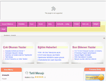 Tablet Screenshot of karakusmustafa.com